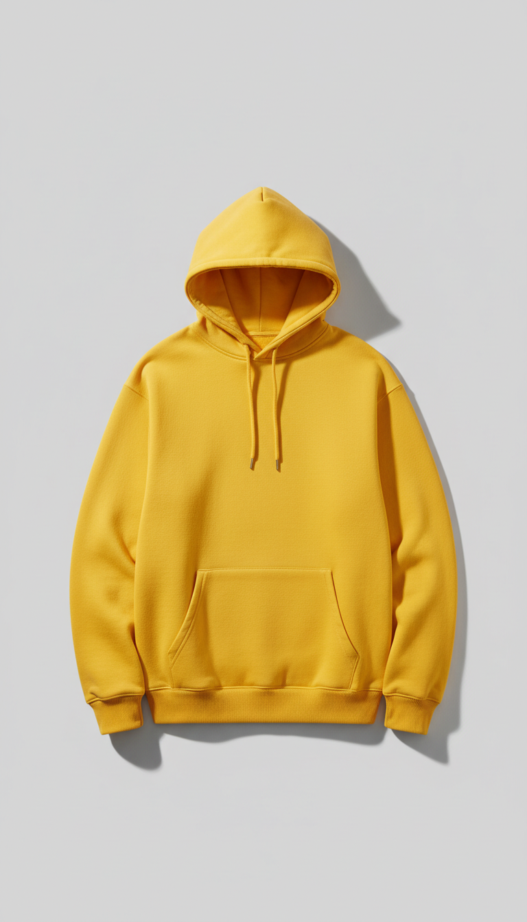 Icon Yellow heavyweight hoodie